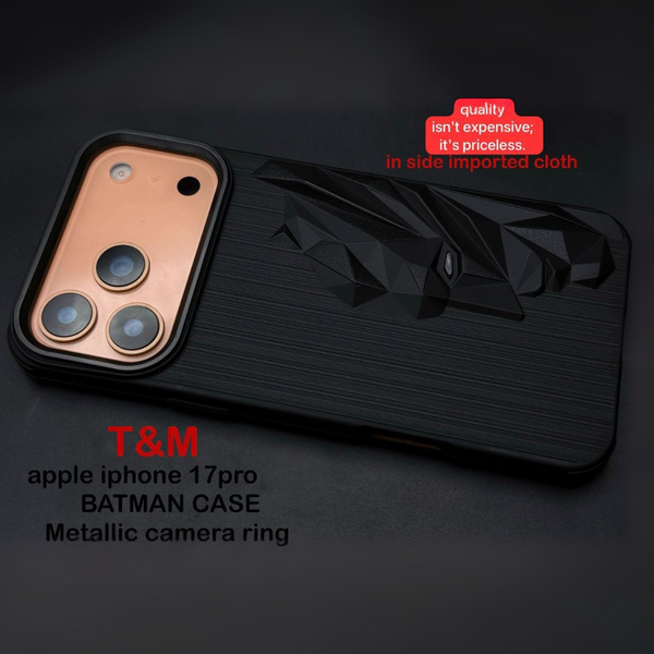 Superhero Engraved logo silicon Case for Apple Iphone 17 Pro