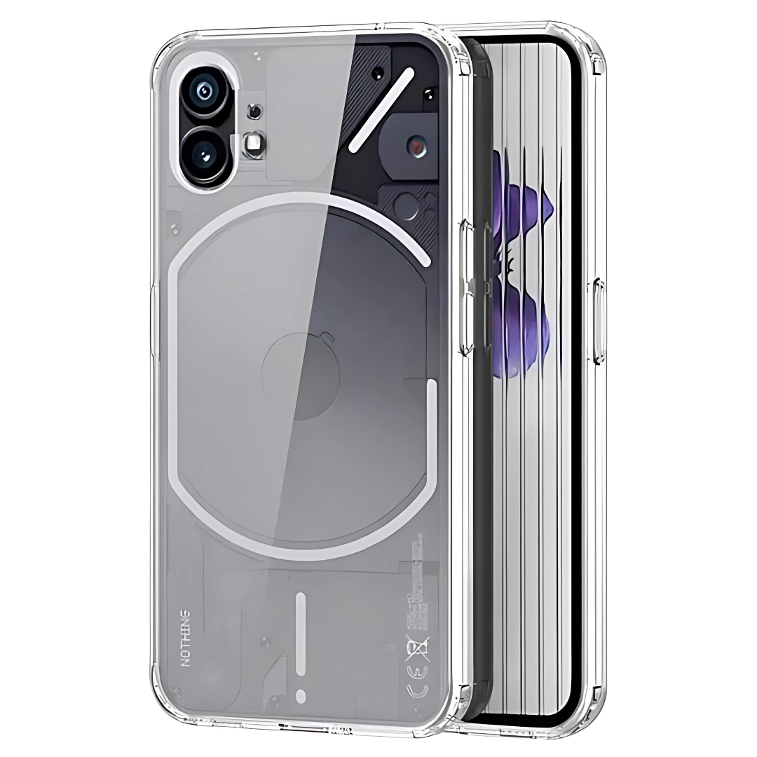 SilicaClear Transparent Silicone Case for nothing Phone 1