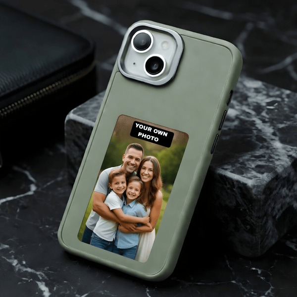 Grey NFC Integration & E-Ink Technology Case for Apple Iphone 14