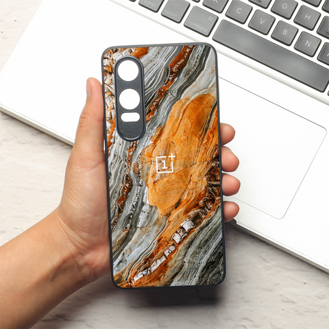 Sienna Marble metal back case for OnePlus Nord CE 4 Lite