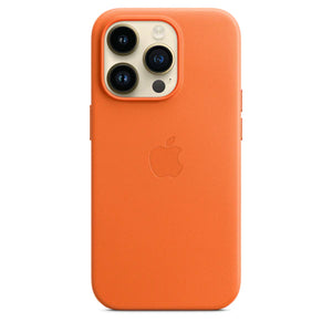 Orange Original Silicone case for Apple iphone 15 pro