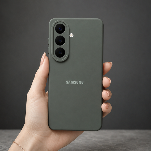 Grey Camera Original Silicone case for Samsung S26