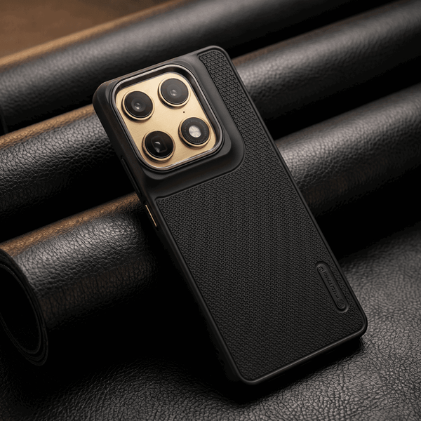 Black DRAVIK Texture Silicone Case for Motorola Signature