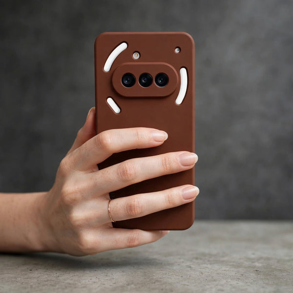 Brown Camera Original Case for Nothing Phone 3A