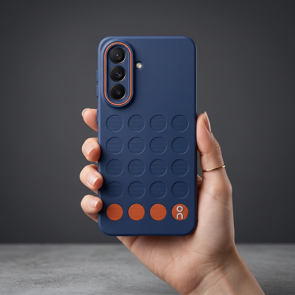 Stack Dark Blue Silicone Case for Samsung M47