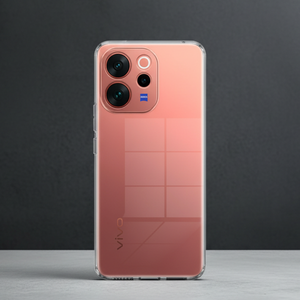 SilicaClear Transparent Silicone Case for Vivo V70