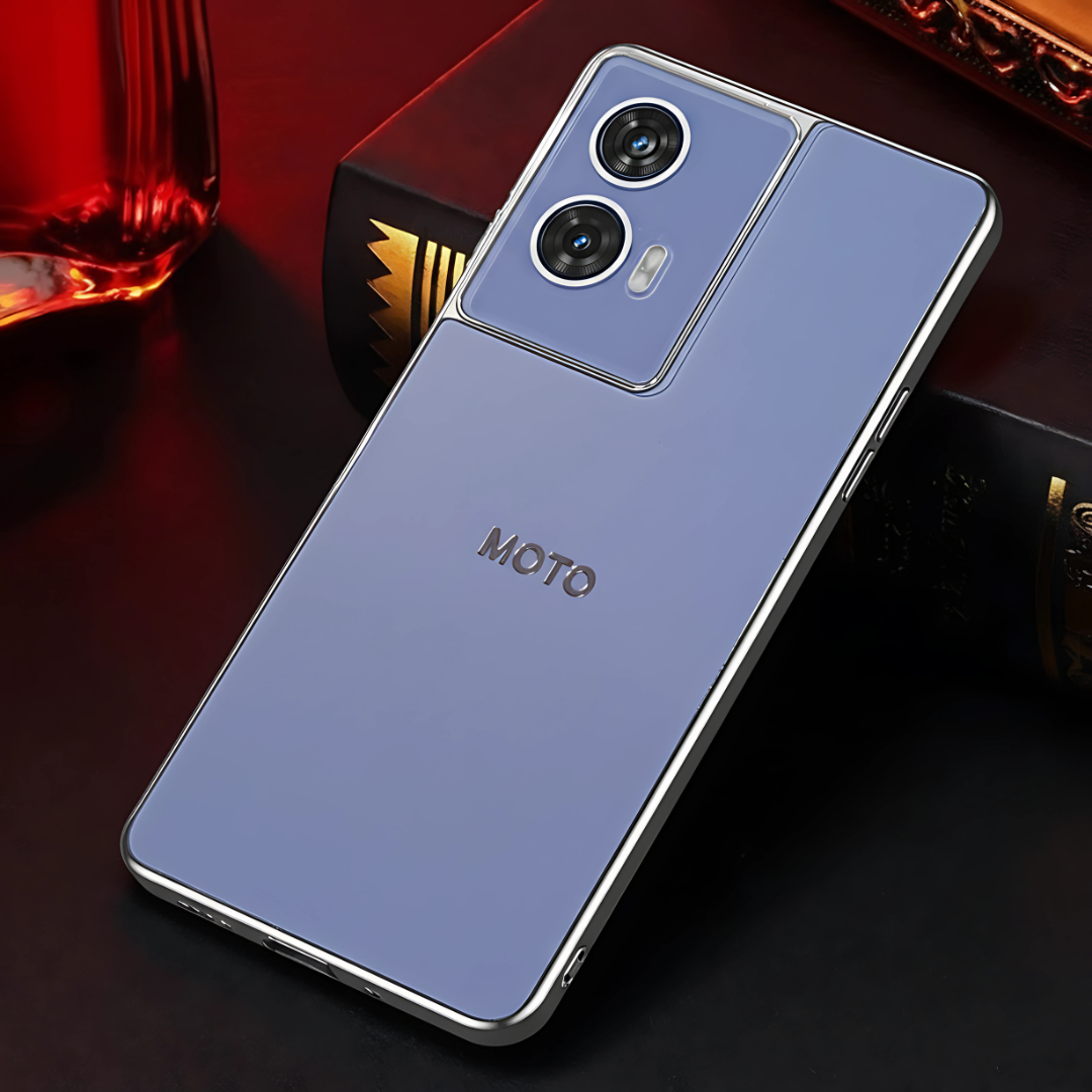 Orix Blue Matte Case for Motorola Edge 50 Fusion