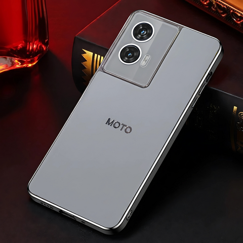 Orix Light Grey Matte Case for Motorola Edge 50 Fusion