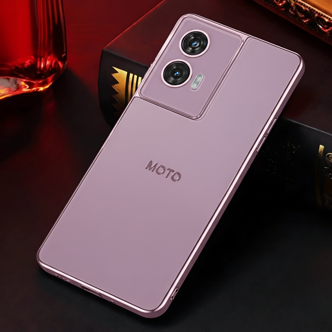 Orix Pink Matte Case for Motorola Edge 50 Fusion