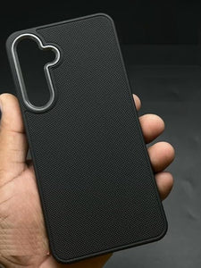 Black Niukin Silicone Case for Samsung S25