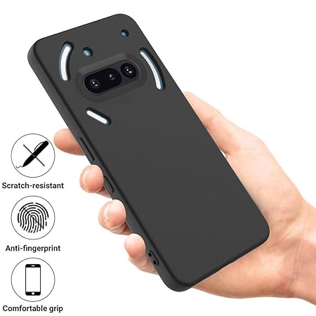Black Camera Original Case for Nothing Phone 3A