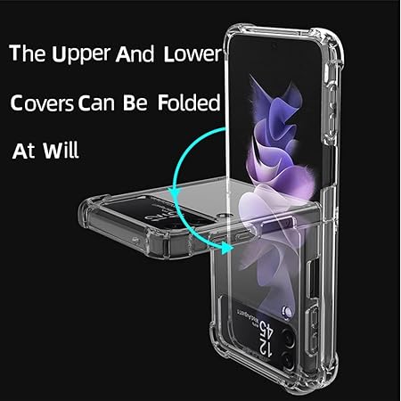 MagSafe Clear Transparent Silicone case for Samsung Galaxy Z FLIP 3