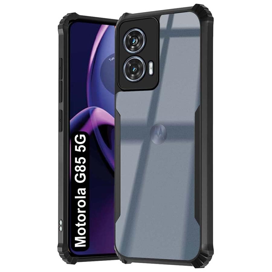 Hybrid Shockproof transparent Silicone Case for Motorola G85