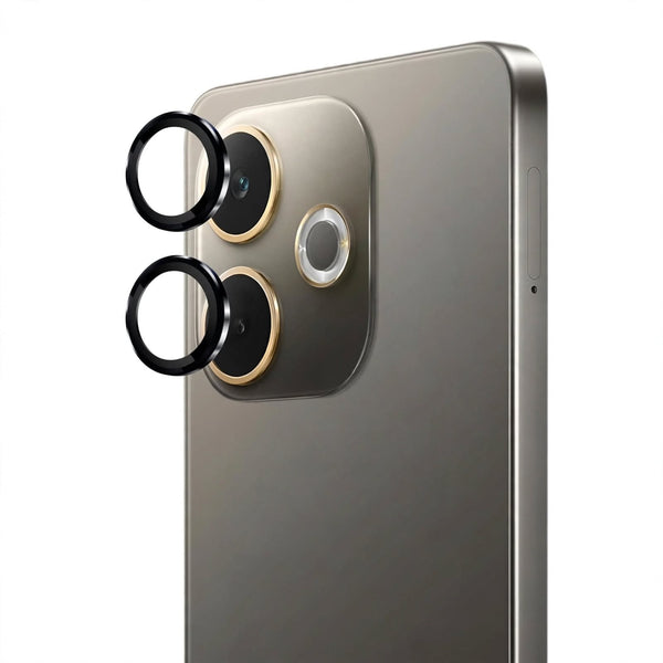 Black Metallic camera ring lens guard for Oppo A5 Pro