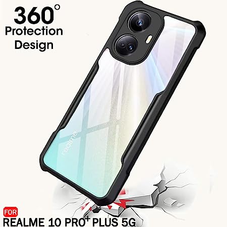 Hybrid Shockproof Silicone Case for Realme 10 Pro Plus 5G