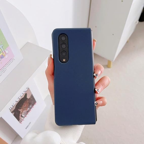 Dark Blue Original Silicone case for Samsung Z Fold 4 5G
