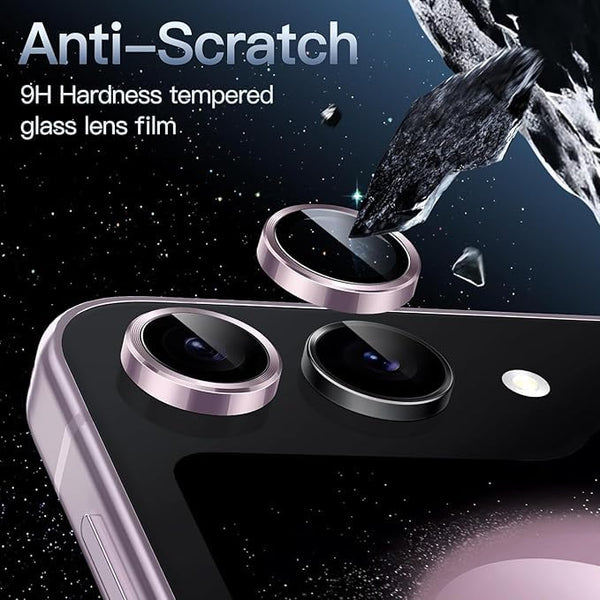 Lite Purple Metallic camera ring lens guard for Samsung Galaxy Z Fold 6