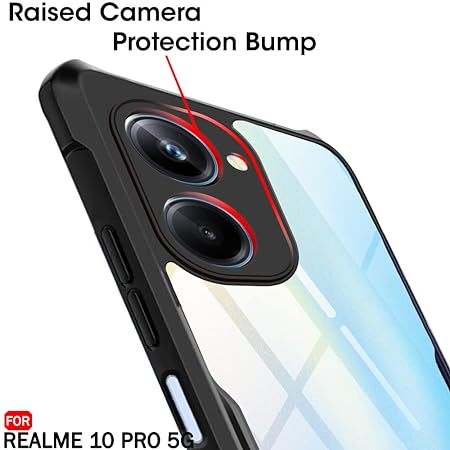 Hybrid Shockproof Silicone Case for Realme 10 Pro