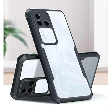 Hybrid Shockproof Transparent Silicone Case for Vivo V30 Pro