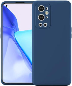 Dark Blue Camera Original Silicone Case for Oneplus 9 Pro