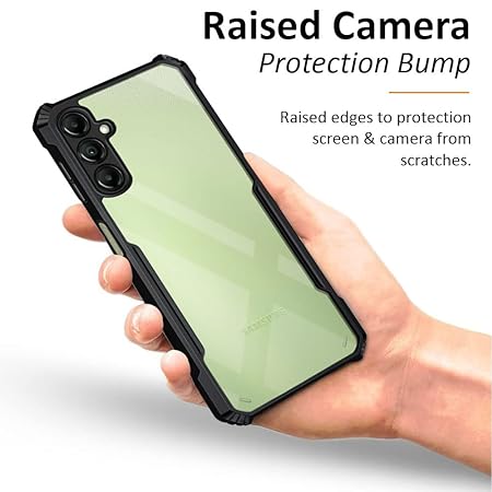 Hybrid Shockproof silicone protective transparent Case for Samsung A56