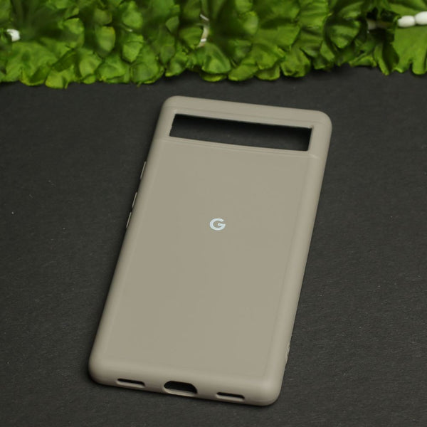 Brown Original Silicone case for Google Pixel 6