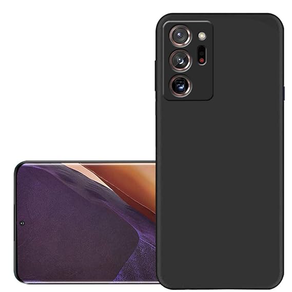 Black Camera Original Silicone case for Samsung Note 20 Ultra