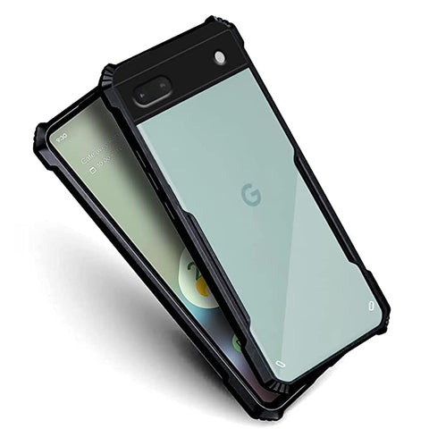 Hybrid Shockproof silicone transparent Case for Google Pixel 6A