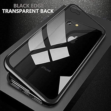 Transparent Magnetic Back Case for Apple iphone 6/6s