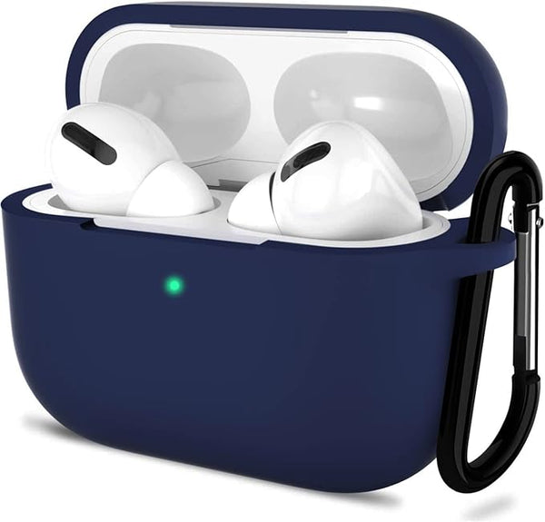 Blue Silicone Case For Apple Airpods Pro
