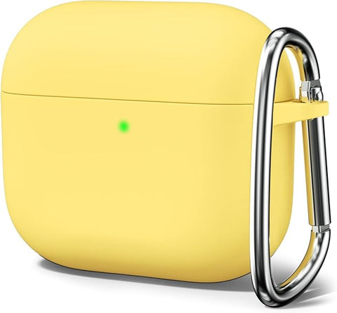 Yellow Silicone Case For Apple Airpods 4