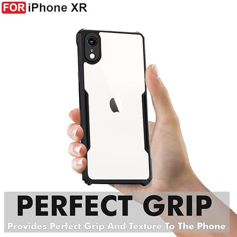 Hybrid Shockproof silicone protective transparent Case for Apple iphone Xr