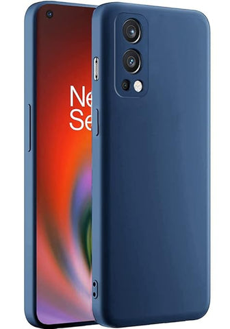 Dark Blue Camera Original Silicone case for Oneplus Nord 2