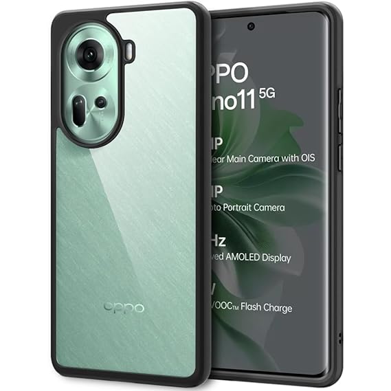 Hybrid Shockproof transparent Silicone Case for Oppo Reno 11 Pro