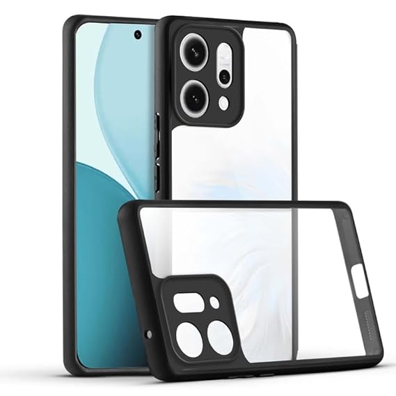 Hybrid Shockproof transparent Silicone Case for Oppo Reno 14