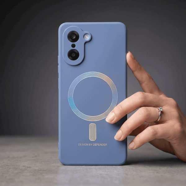 Blue DEFEND Rainbow Case for Oneplus Nord CE 5
