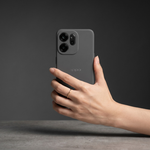 Grey Camera Original Silicone case for Oppo Reno 14F