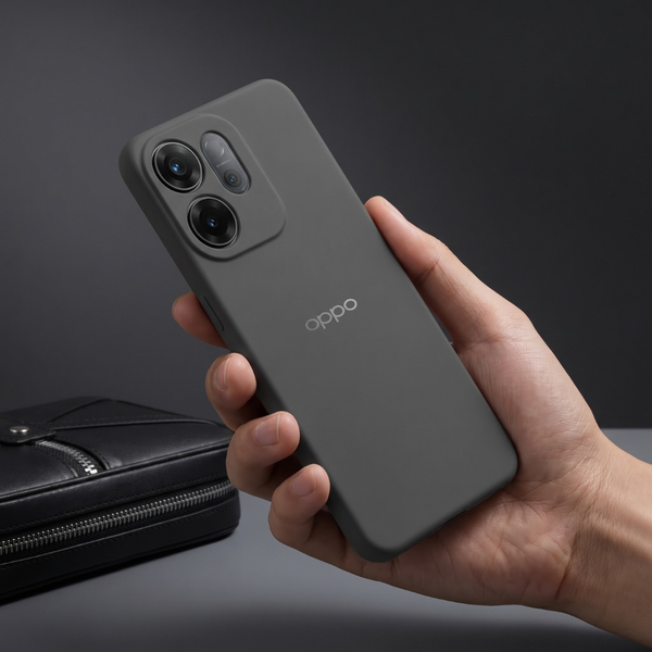 Grey Camera Original Silicone case for Oppo Reno 14F