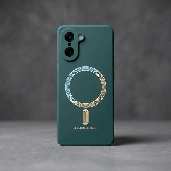 Dark Green DEFEND Rainbow Case for Oneplus Nord CE 5