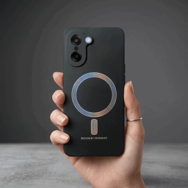 Black DEFEND Rainbow Case for Oneplus Nord CE 5