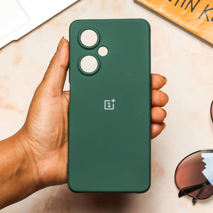 Dark Green candy Silicone Case for Oneplus Nord CE 3 Lite 5G