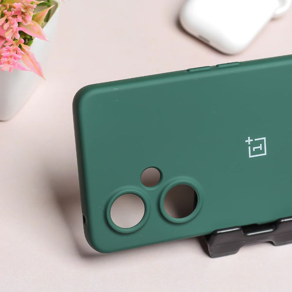 Dark Green candy Silicone Case for Oneplus Nord CE 3 Lite 5G