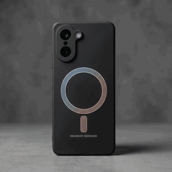 Black DEFEND Rainbow Case for Oneplus Nord CE 5