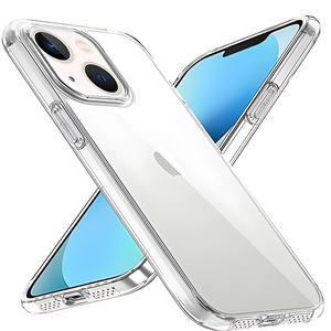 SilicaClear Transparent Silicone Case for Apple Iphone 13 Mini