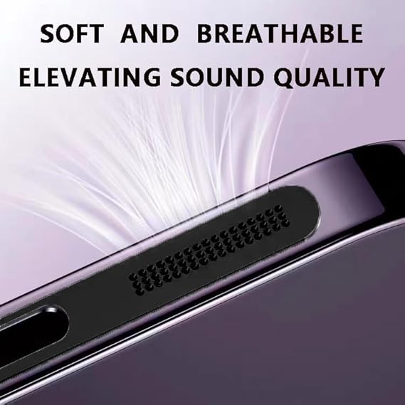iPhone Speaker Dust Protector, Upgraded Adhesive Anti Dust Sticker for Apple Iphone(Pack of 1)