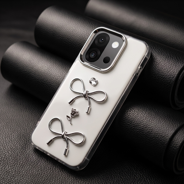 Diamond Ribbon Silicone Hard Case for Oneplus 15