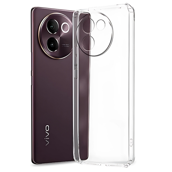 SilicaClear Transparent Silicone Case for Vivo V30E