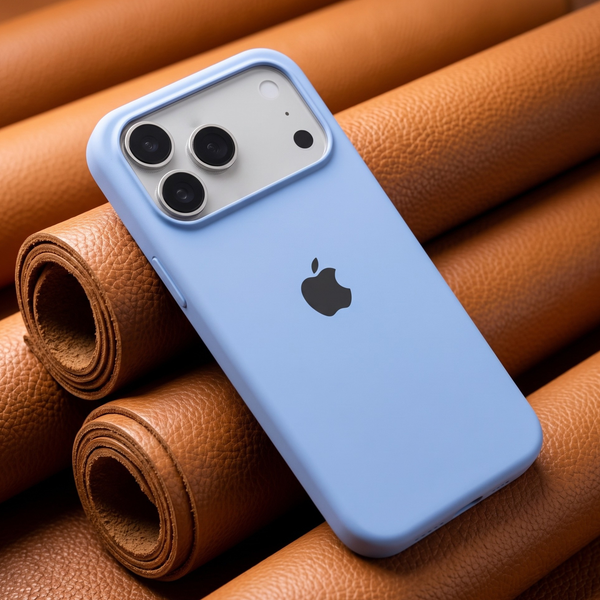 Cloud Blue Original Silicone case for Apple iphone 18 Pro