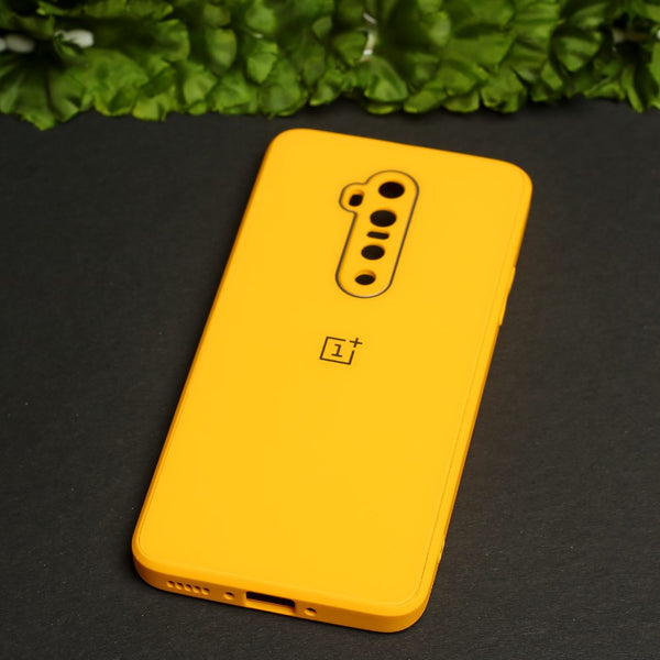 Yellow camera Safe mirror case for Oneplus 7 Pro