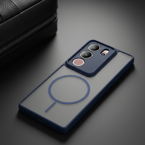 KYRON Dark Blue Matte  Case for Vivo V29 Pro